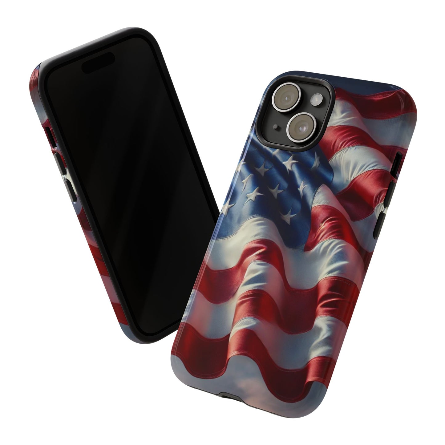 EssenceInnoCreate® Patriotic Phone Case, American Flag Design