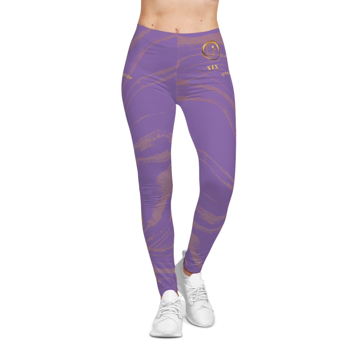 Seek More Premium S XIX | EI Sports Leggings | Soft Purple