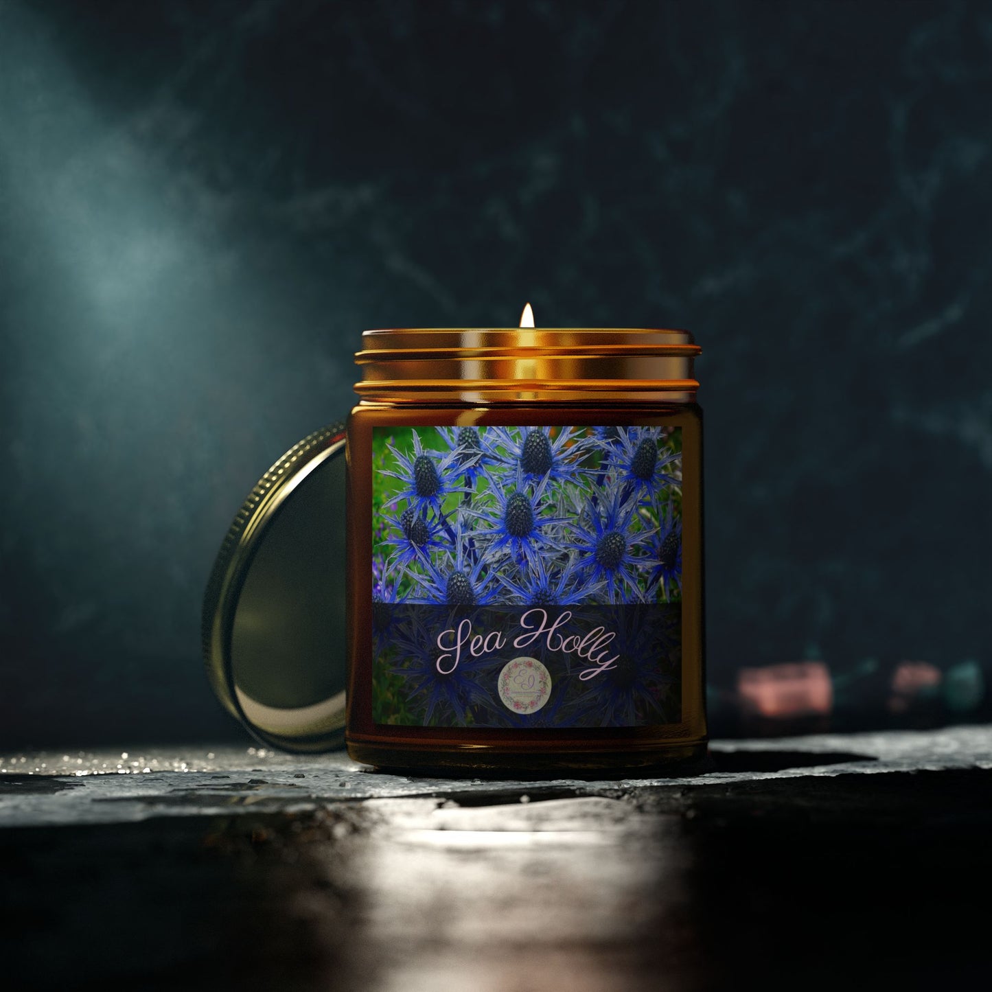 Fragrant Flower | Tidesong Candle | Sea Holly | 4oz, 9oz