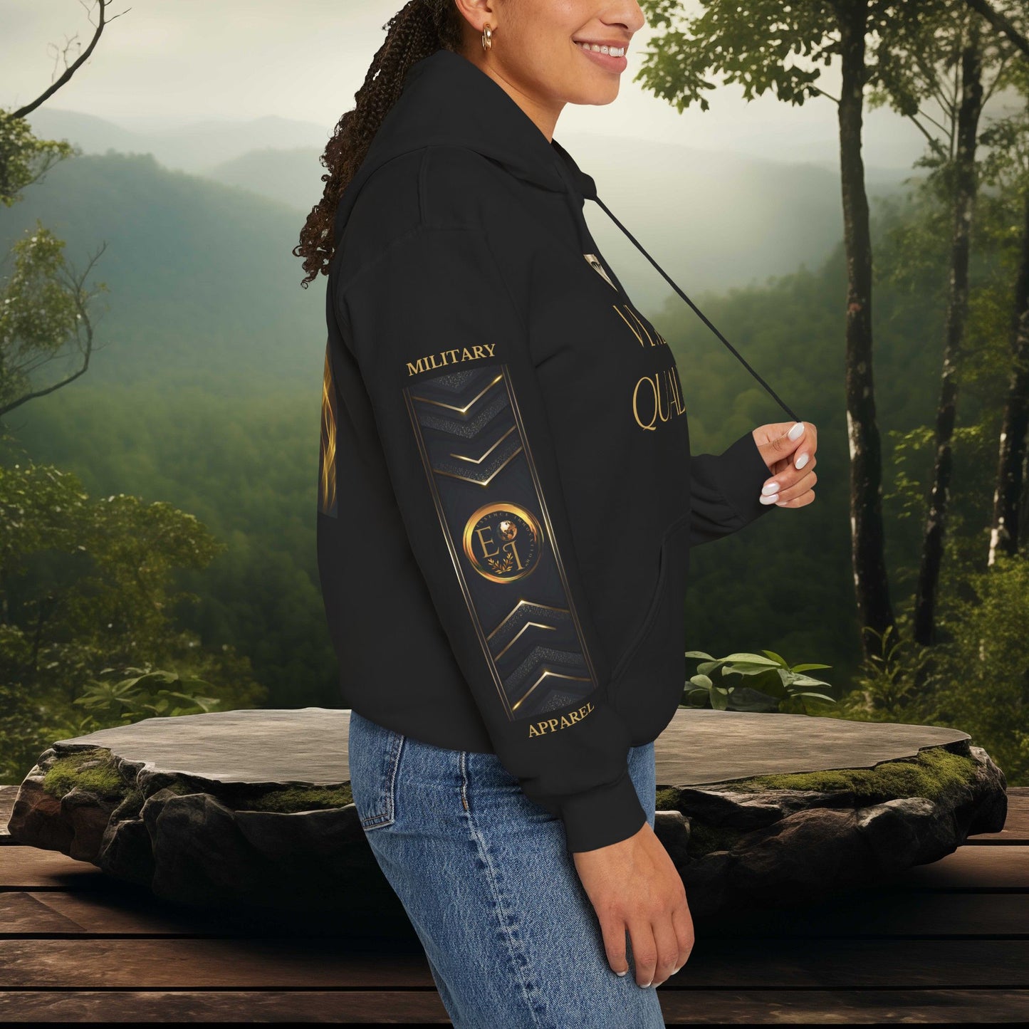 Warrior Veteran Qualities Hoodie | Military Tribute