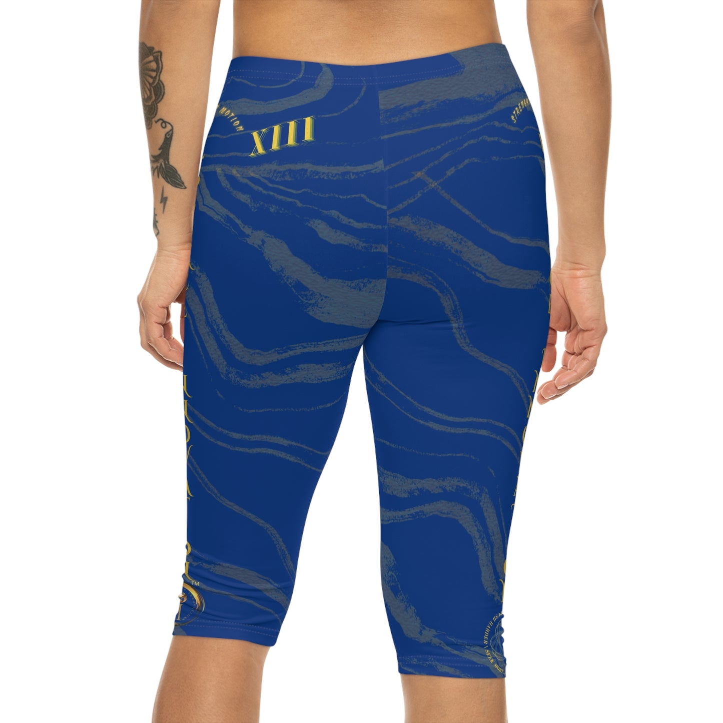 Seek More CLS XIII | Capri Leggings | EI Sports | Dark Blue