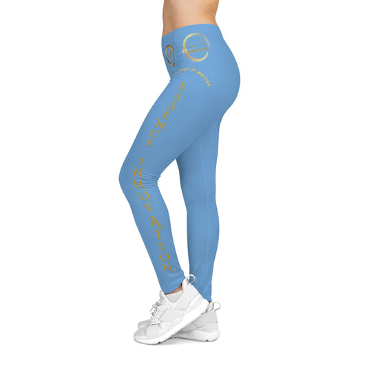 Seek More Premium XIV | EI Sports Leggings | Light Blue