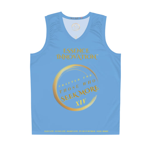 Seek More Dominance XIV | EI Sports Basketball Jersey | Light Blue