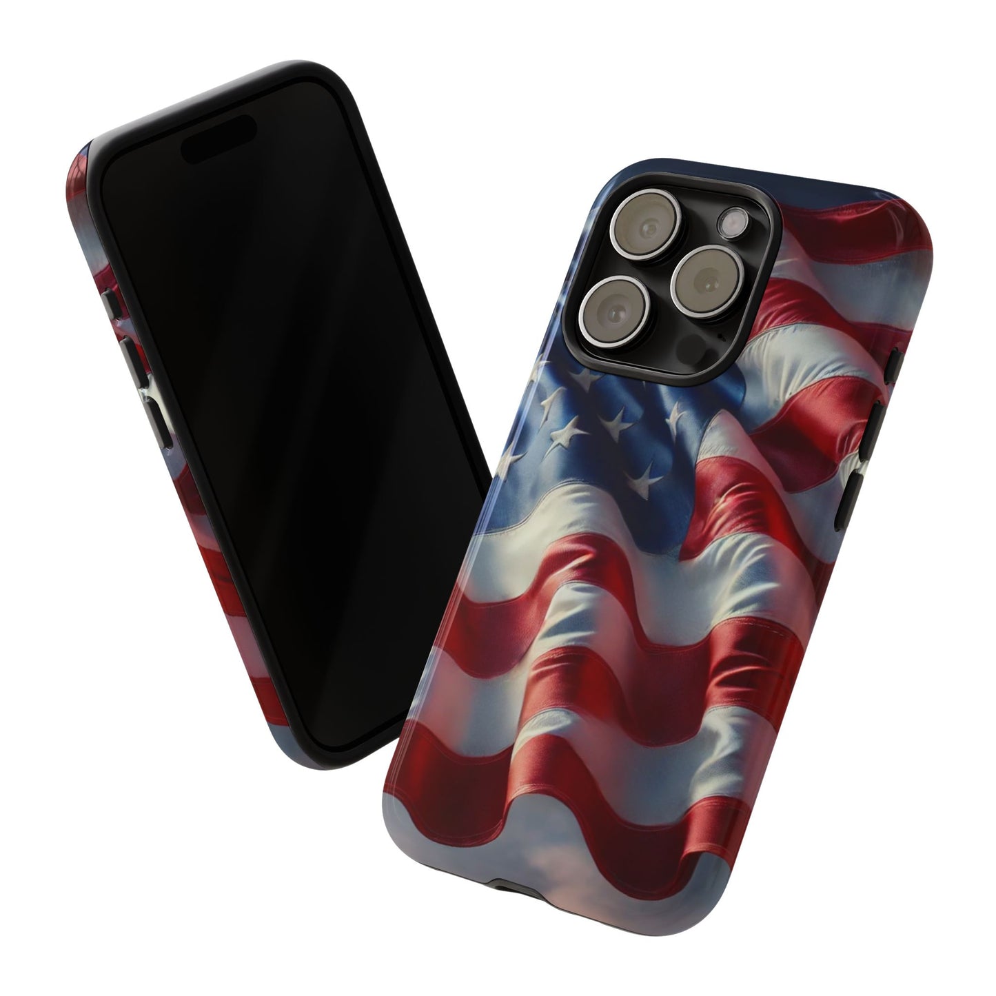 EssenceInnoCreate® Patriotic Phone Case, American Flag Design