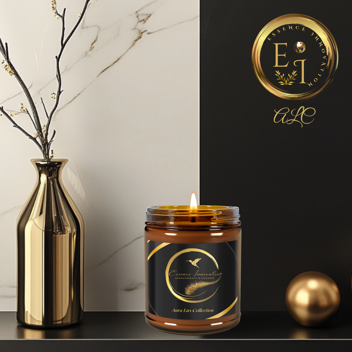 Aura Lux Collection | Cinnamon Vanilla | 9oz