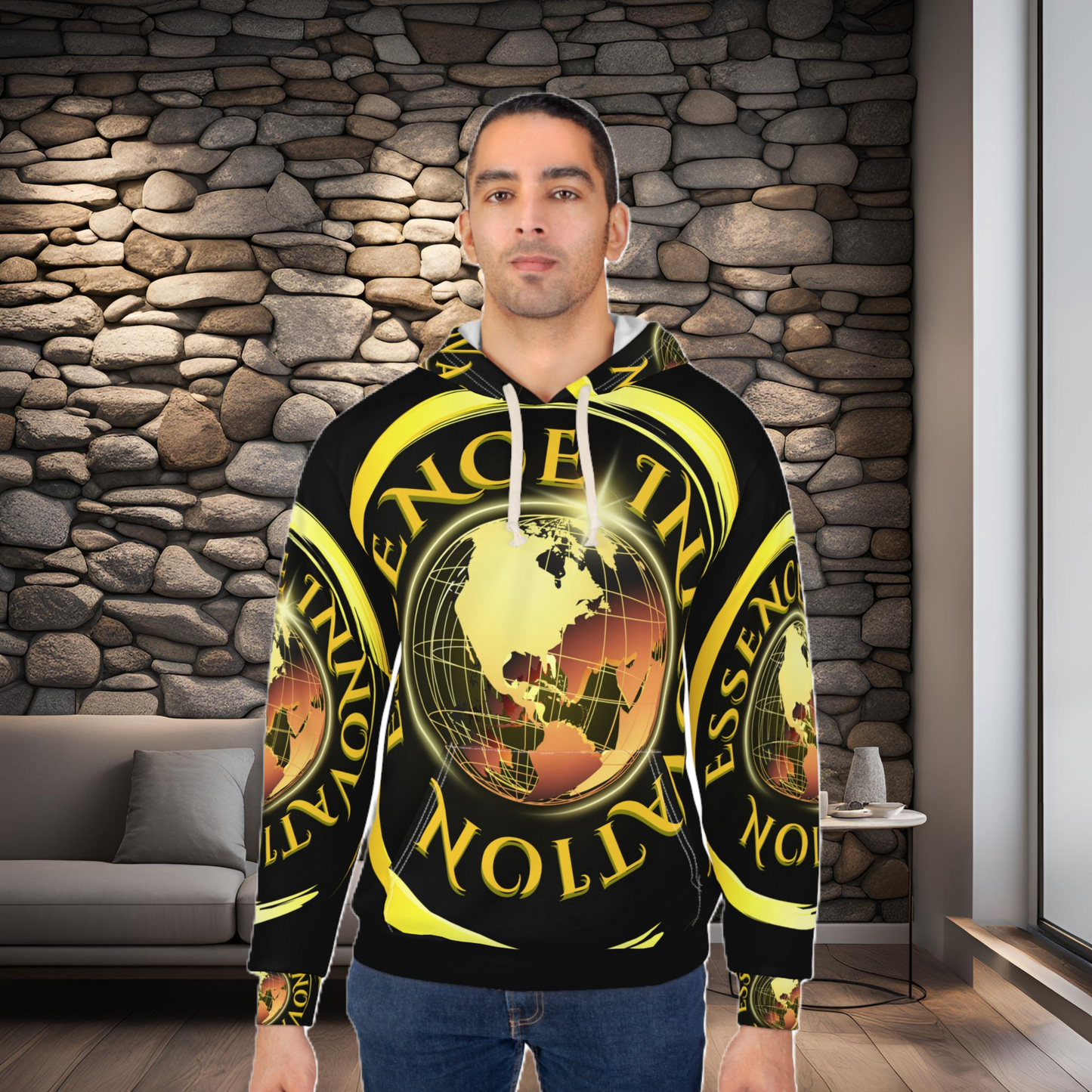 Essence Unapologetically Bold Black | Luxury Hoodies | EI Fashion