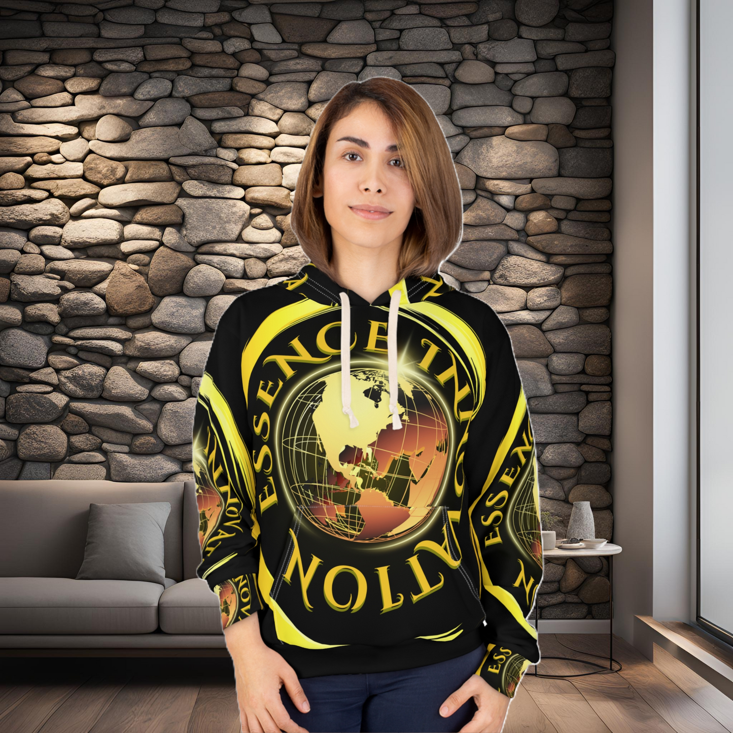 Essence Unapologetically Bold Black | Luxury Hoodies | EI Fashion