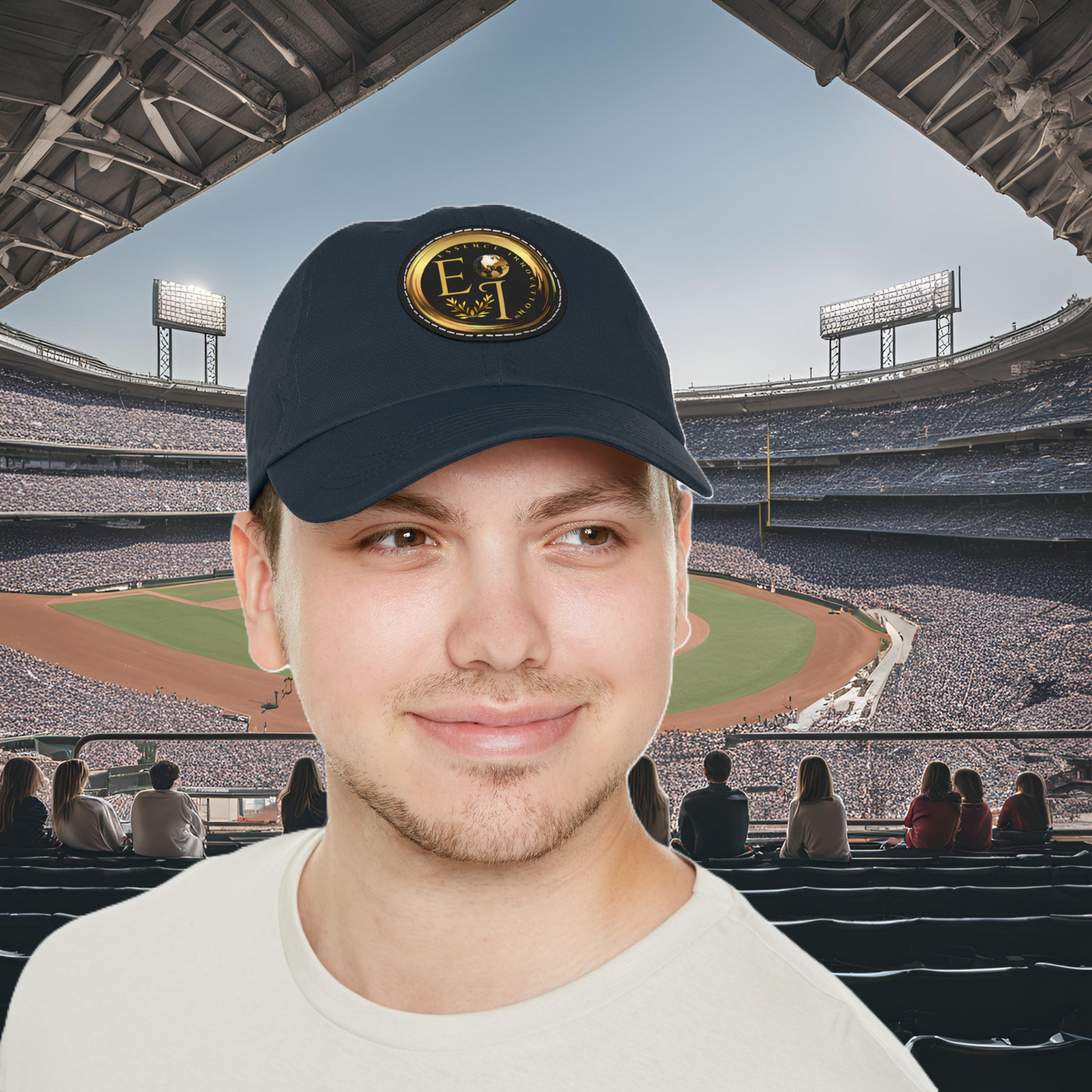 Navy EI Logo Hat | Classic Navy Style | EI Sports