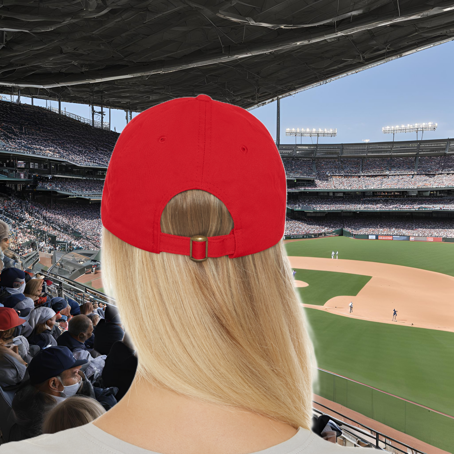 Red EI Logo Hat | Vibrant Statement Piece | EI Sports