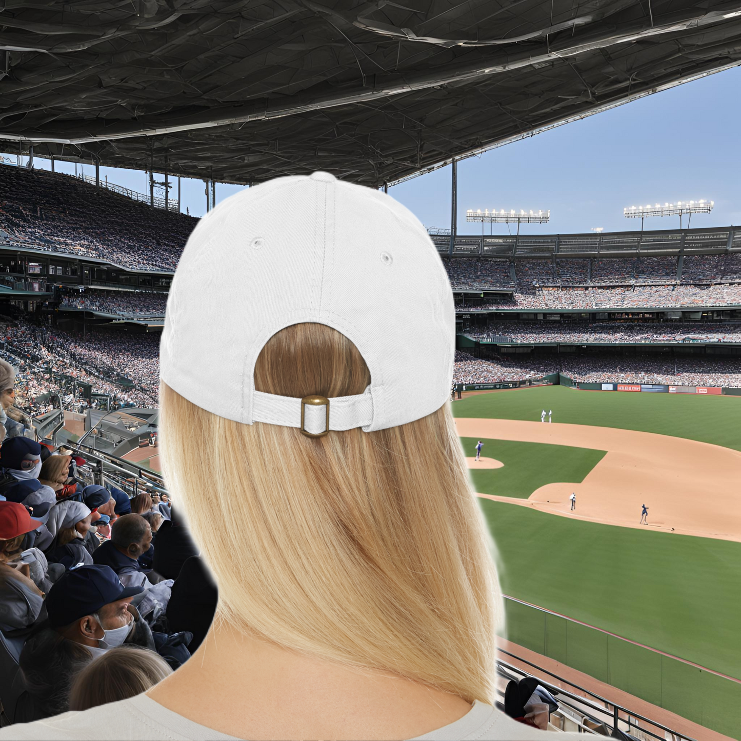 White EI Logo Hat | Clean and Bold |EI Sports