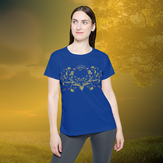 Butterfly Blossom Tee XIII | EssenceInnoCreate | Dark Blue