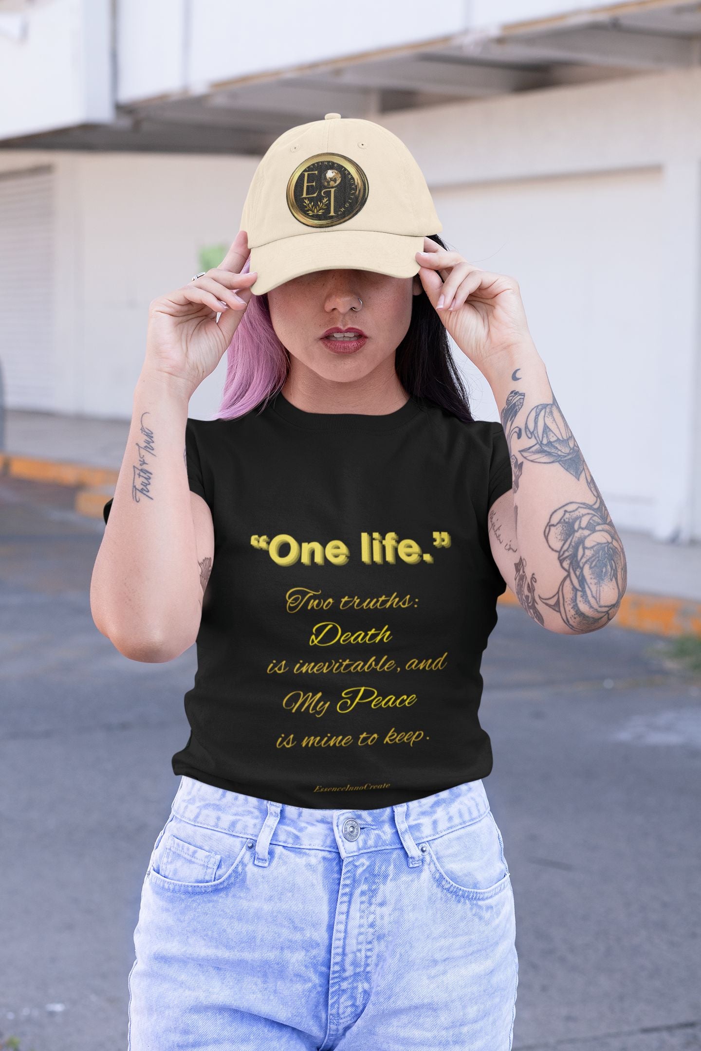Ladies One Life Tee | EssenceInnoCreate Seek More | 9 Colors