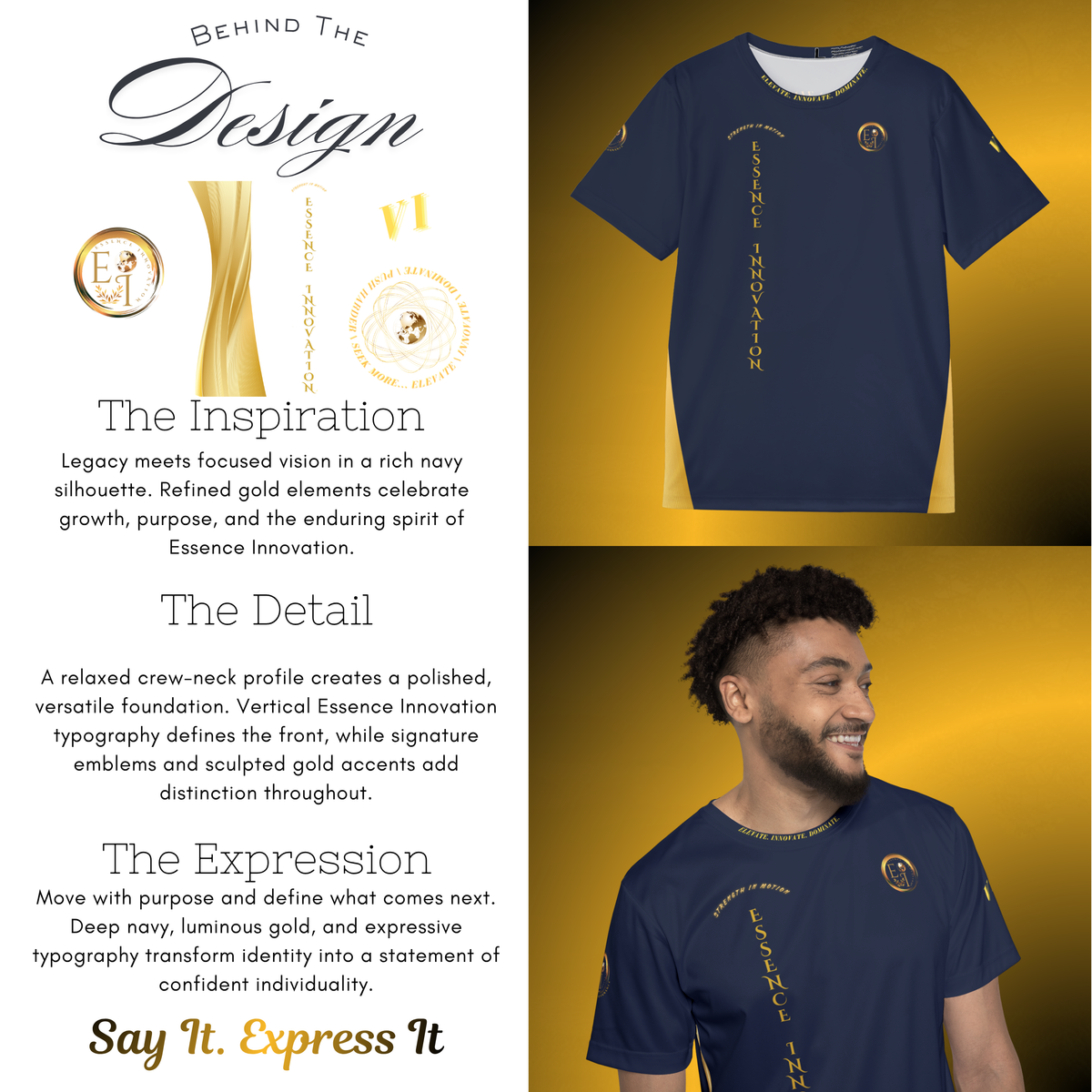 Seek More Legacy VIII Navy Performance Sports Jersey