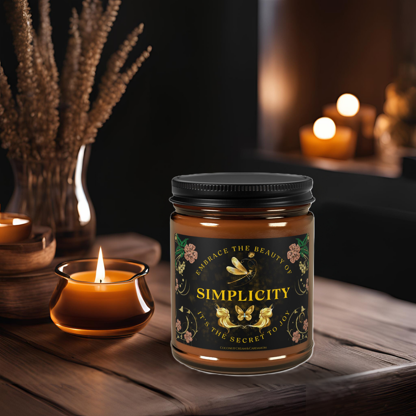 Spoken Serenity Simplicity | Coconut Cream + Cardamom | 9oz