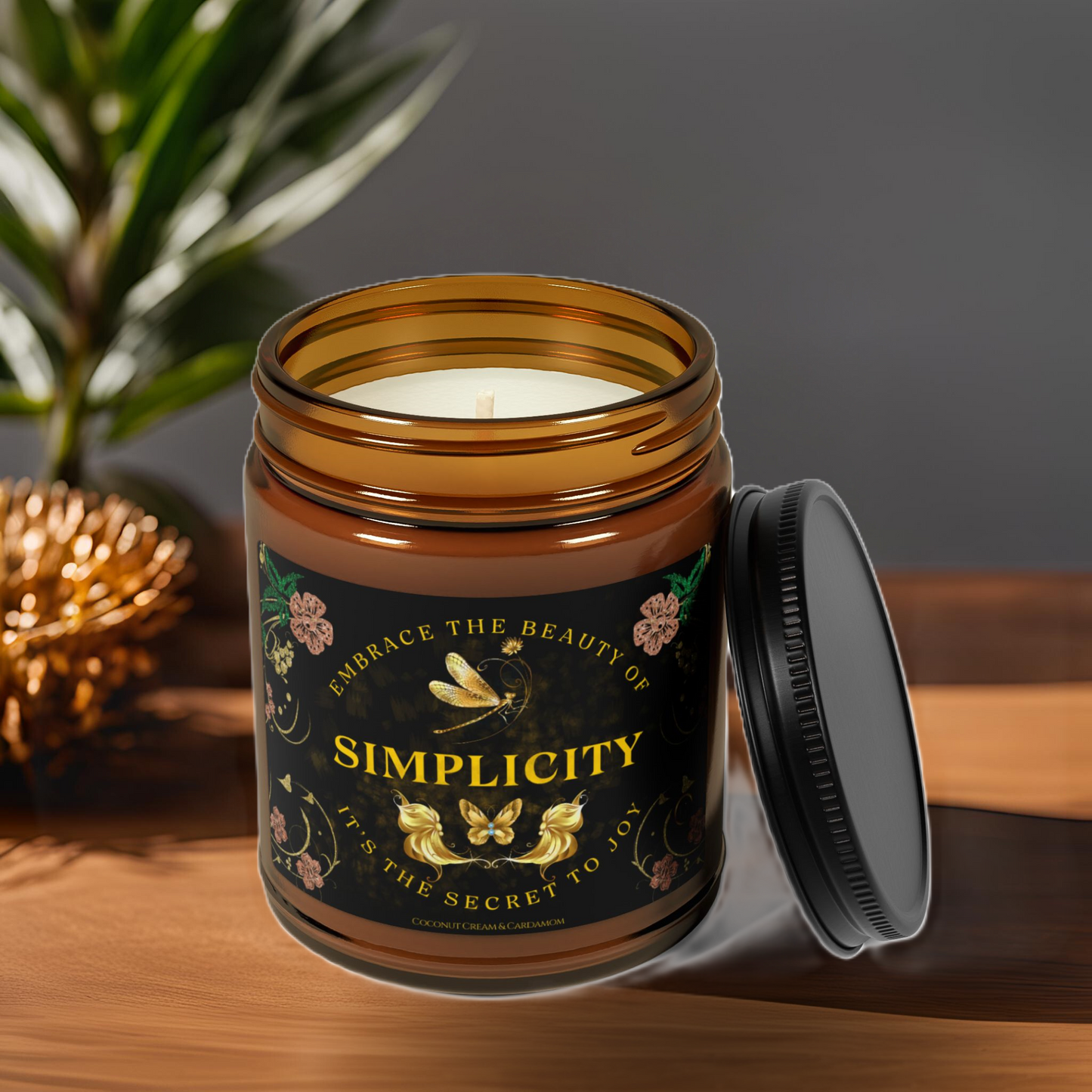 Spoken Serenity Simplicity | Coconut Cream + Cardamom | 9oz