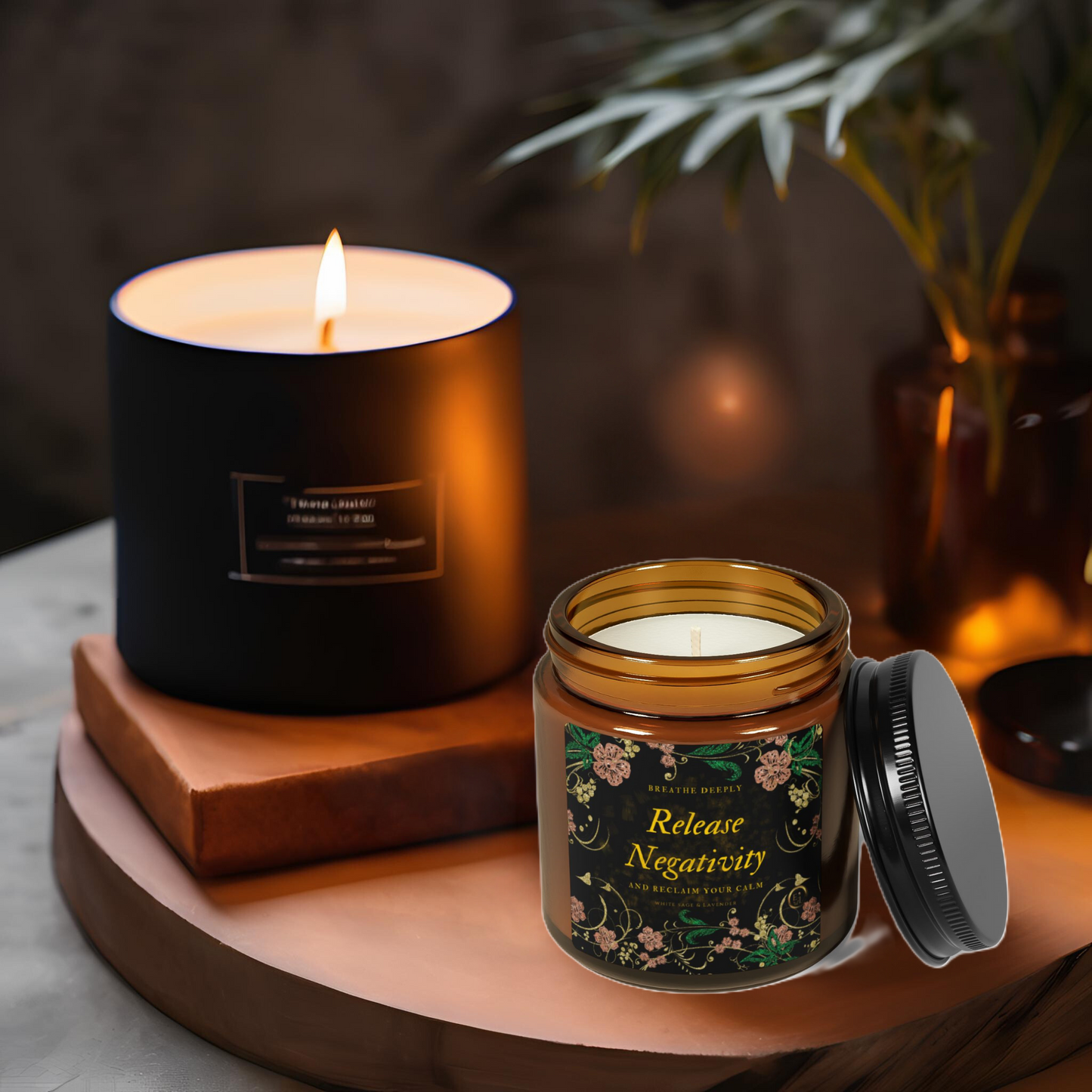 Spoken Serenity Release Negativity | White Sage and Lavender | 4oz