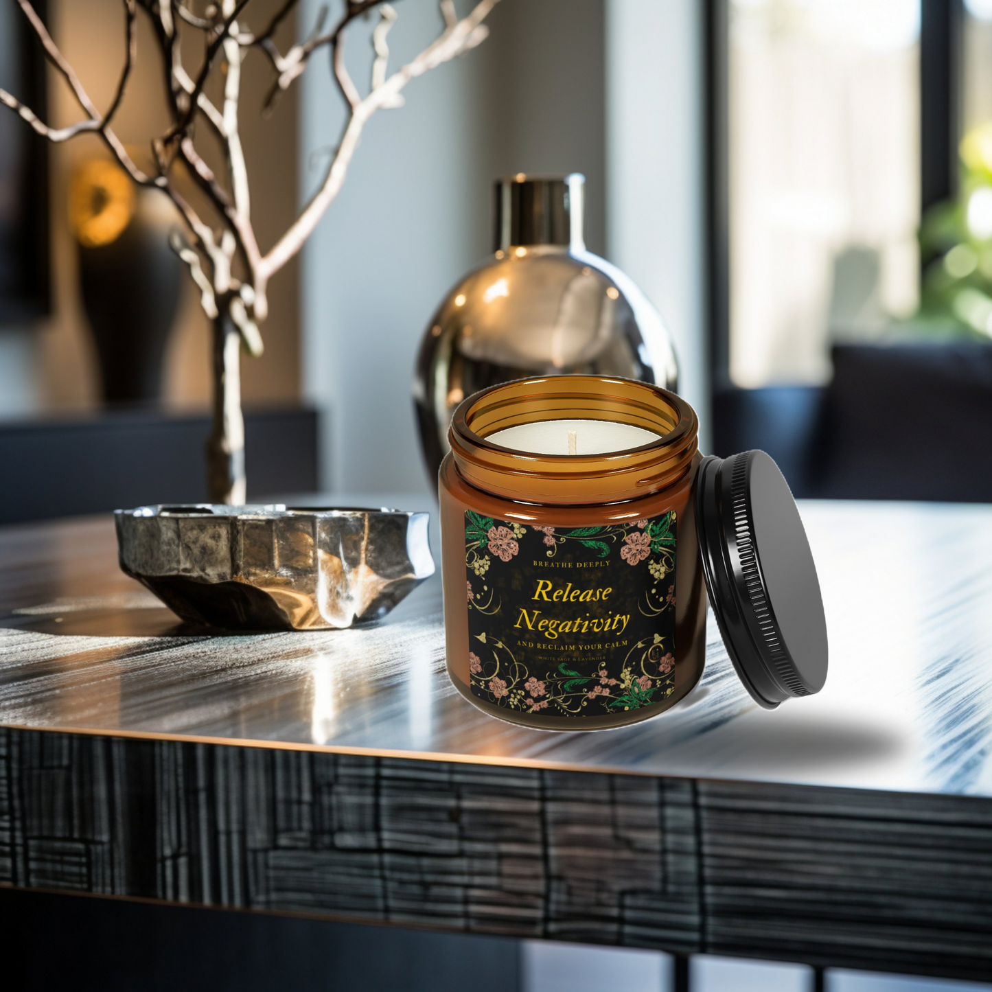 Spoken Serenity Release Negativity | White Sage and Lavender | 4oz