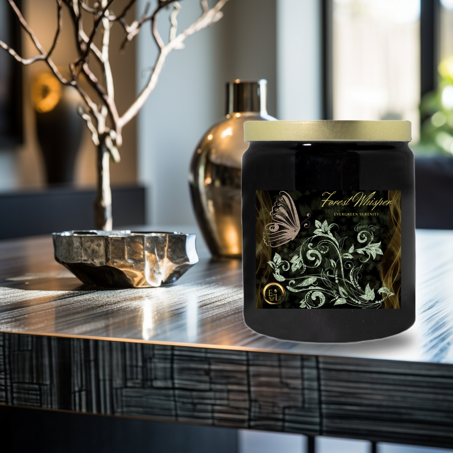 Forest Whisper Evergreen Serenity | Fraser Fir | Luxury Ceramic Candle