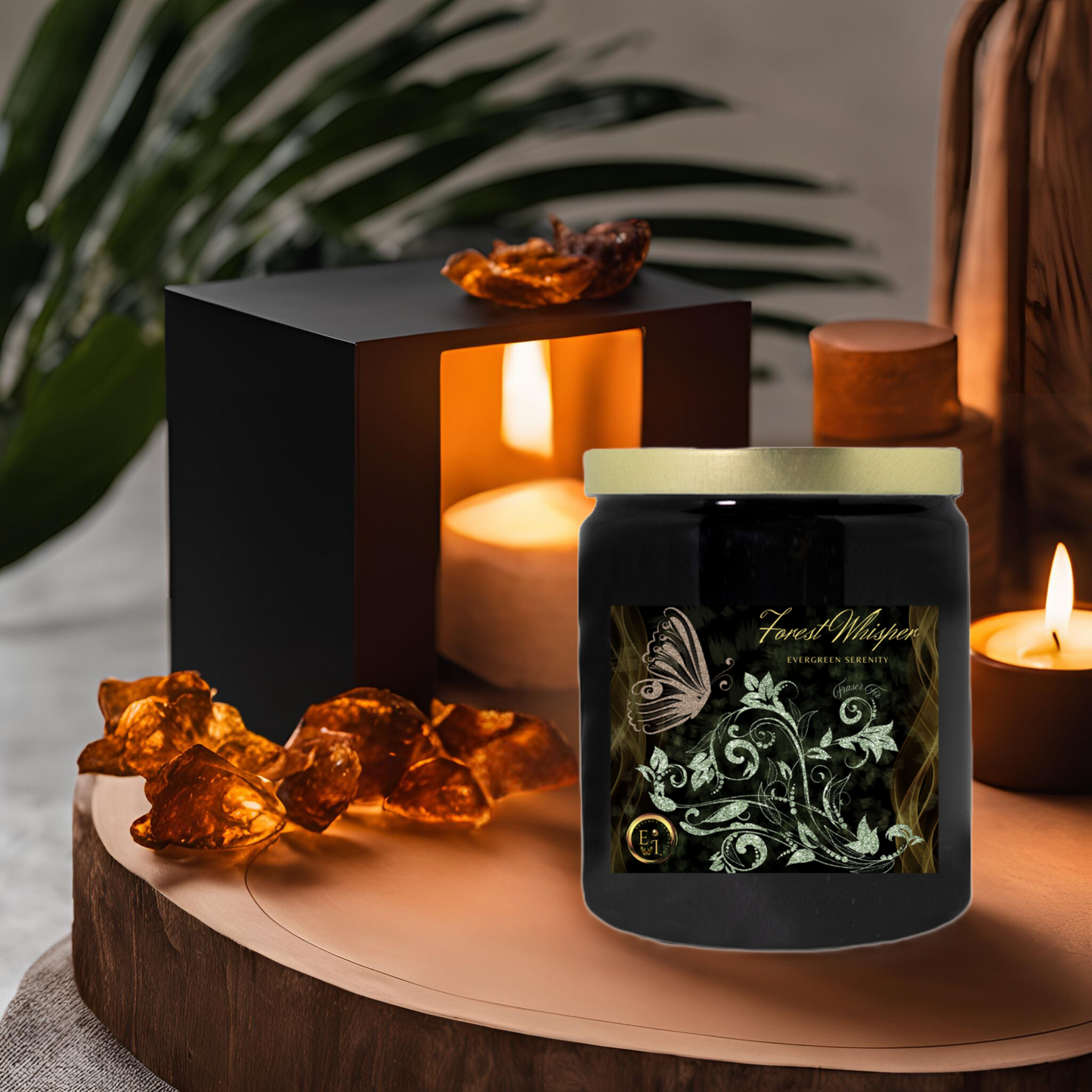 Forest Whisper Evergreen Serenity | Fraser Fir | Luxury Ceramic Candle