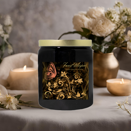 Forest Whisper Golden Harvest | Apple Harvest | Luxury Ceramic Candle