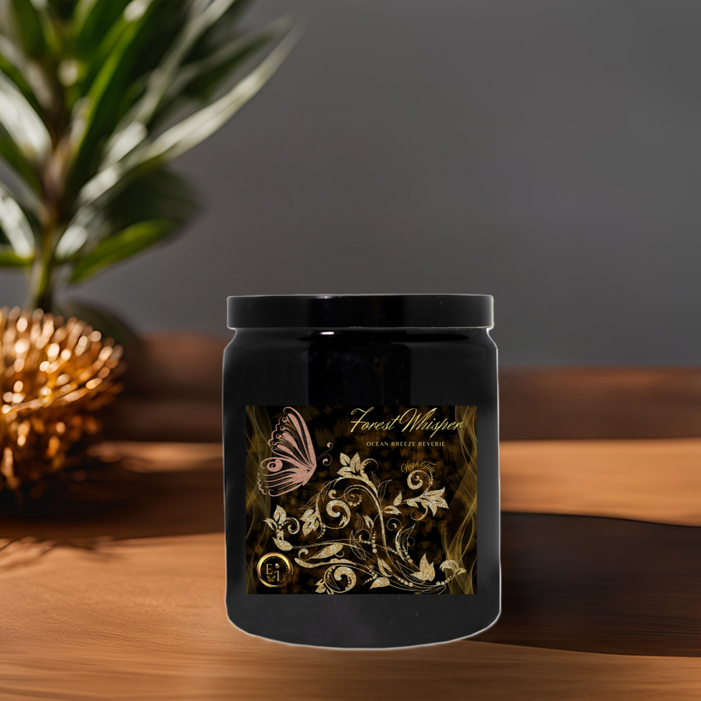Forest Whisper | Ocean Breeze Reverie | High Tide | Luxury Ceramic Candle