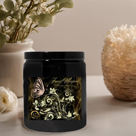 Forest Whisper White Tea Radiance | White Tea | Ceramic Candle
