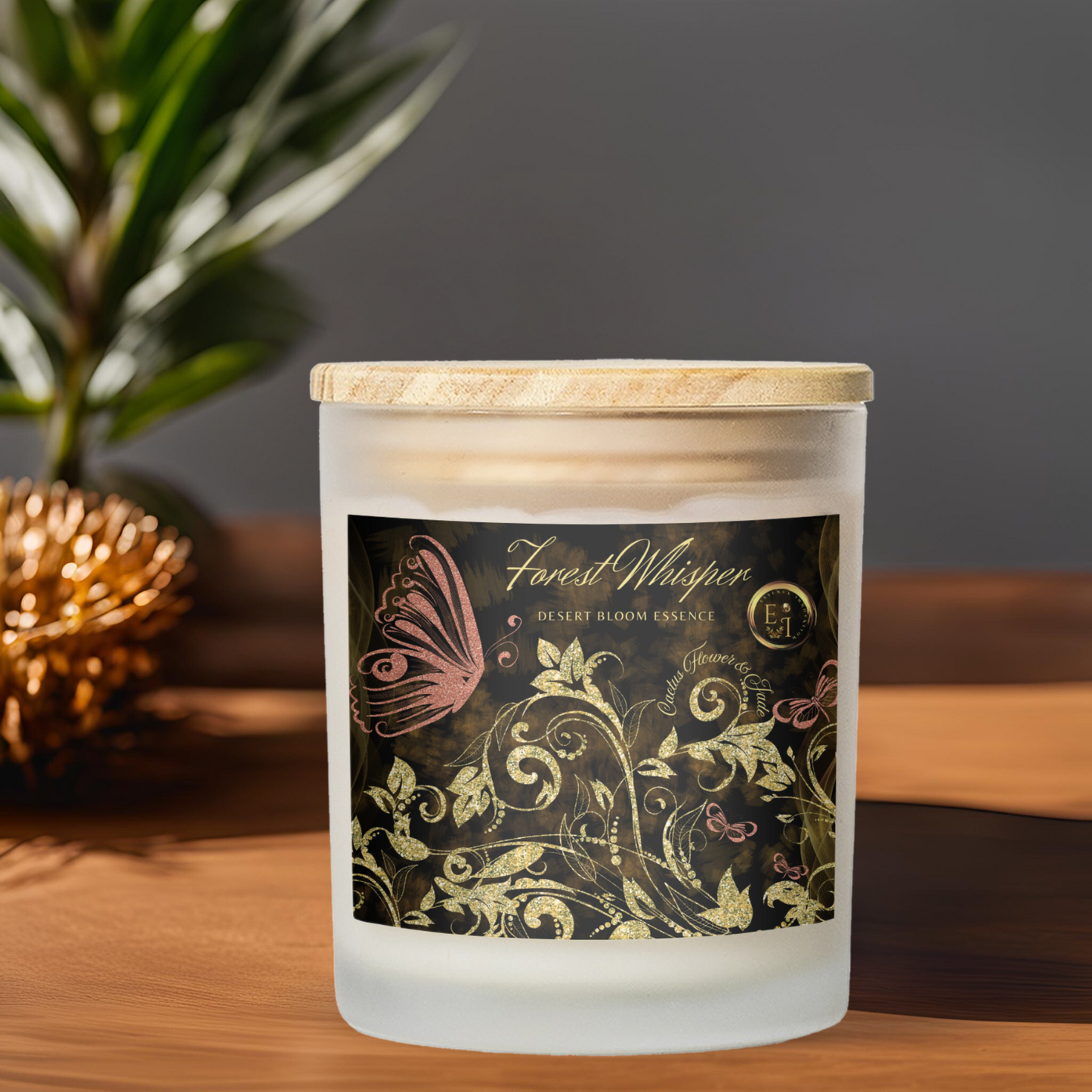 Desert Bloom Essence | Cactus Flower + Jade | Luxury Scented Candles 11oz