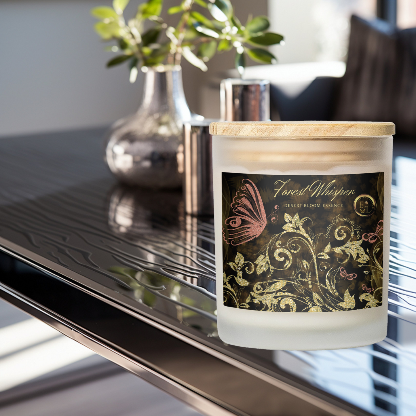 Desert Bloom Essence | Cactus Flower + Jade | Luxury Scented Candles 11oz