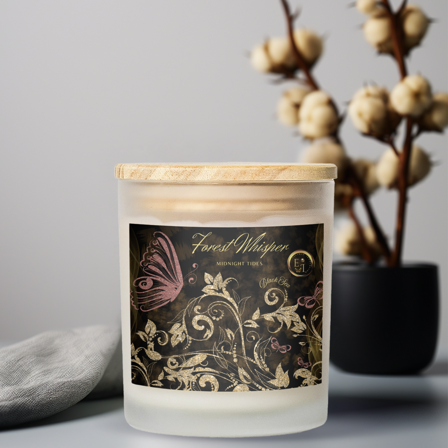Midnight Tides | Black Sea | Luxury Scented Candles 11oz