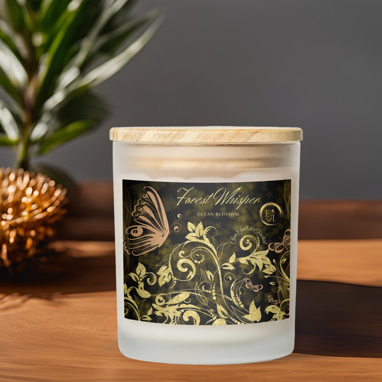 Ocean Blossom | Sea Salt + Orchid | Luxury Scented Candles 11oz