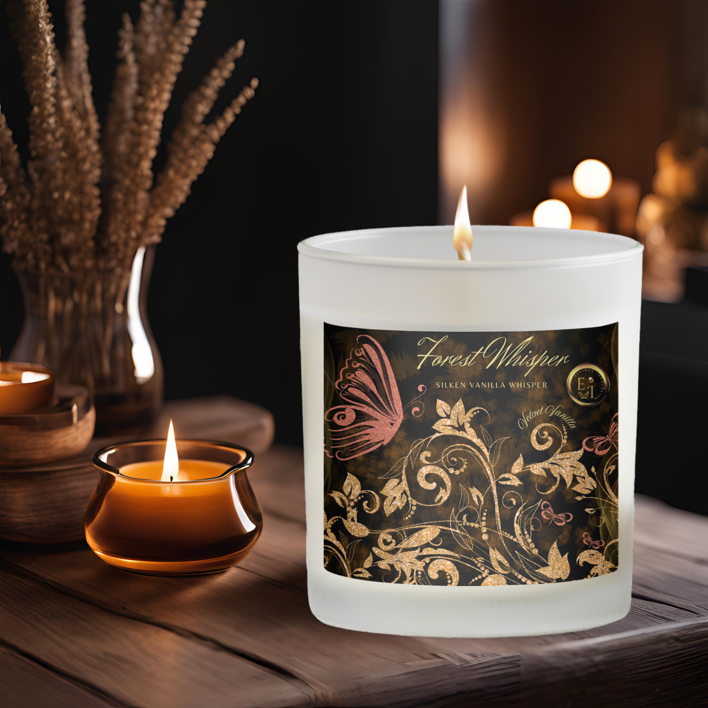 Silken Vanilla Whisper | Velvet Vanilla | Luxury Scented Candles 11oz