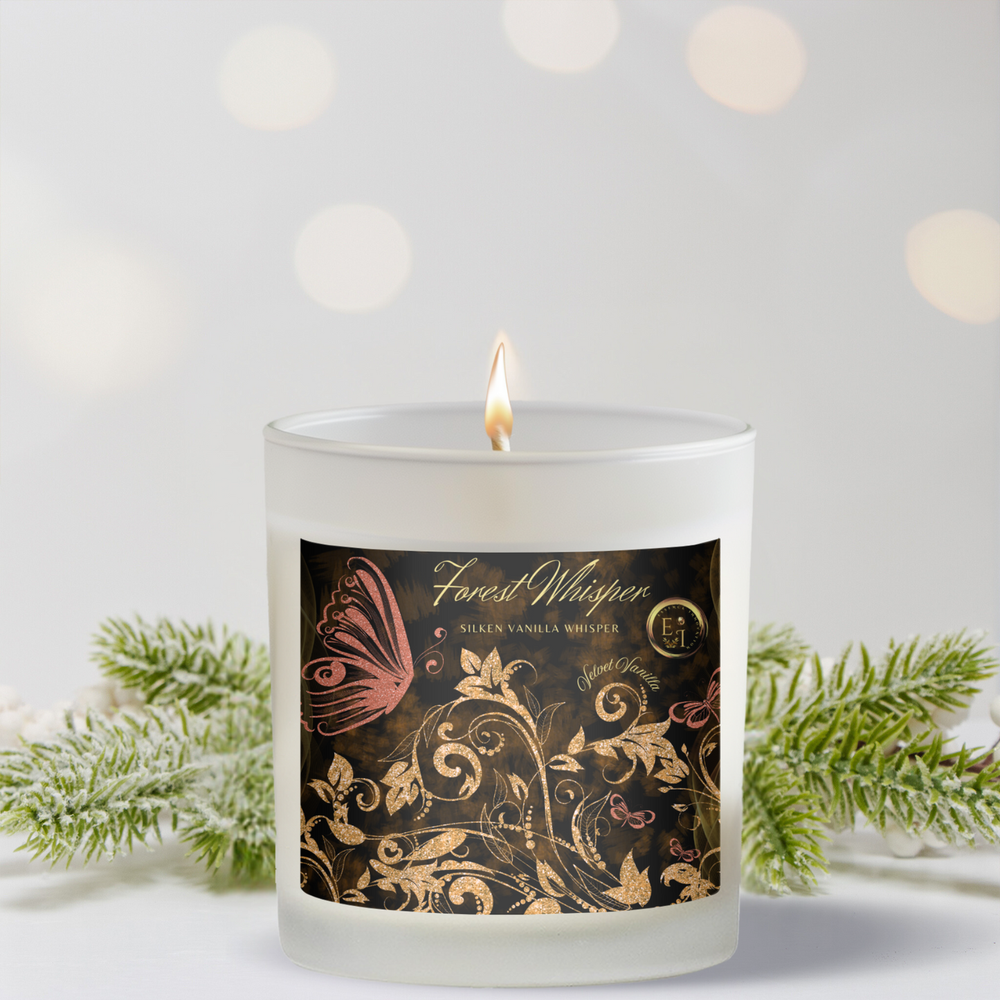 Silken Vanilla Whisper | Velvet Vanilla | Luxury Scented Candles 11oz