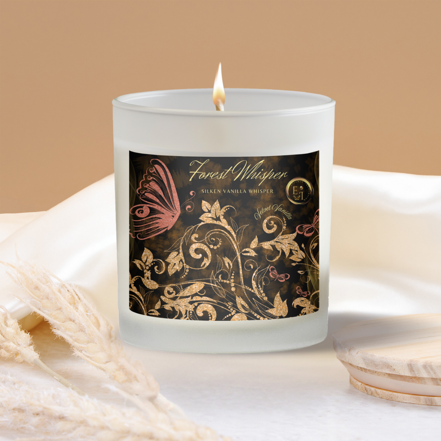 Silken Vanilla Whisper | Velvet Vanilla | Luxury Scented Candles 11oz