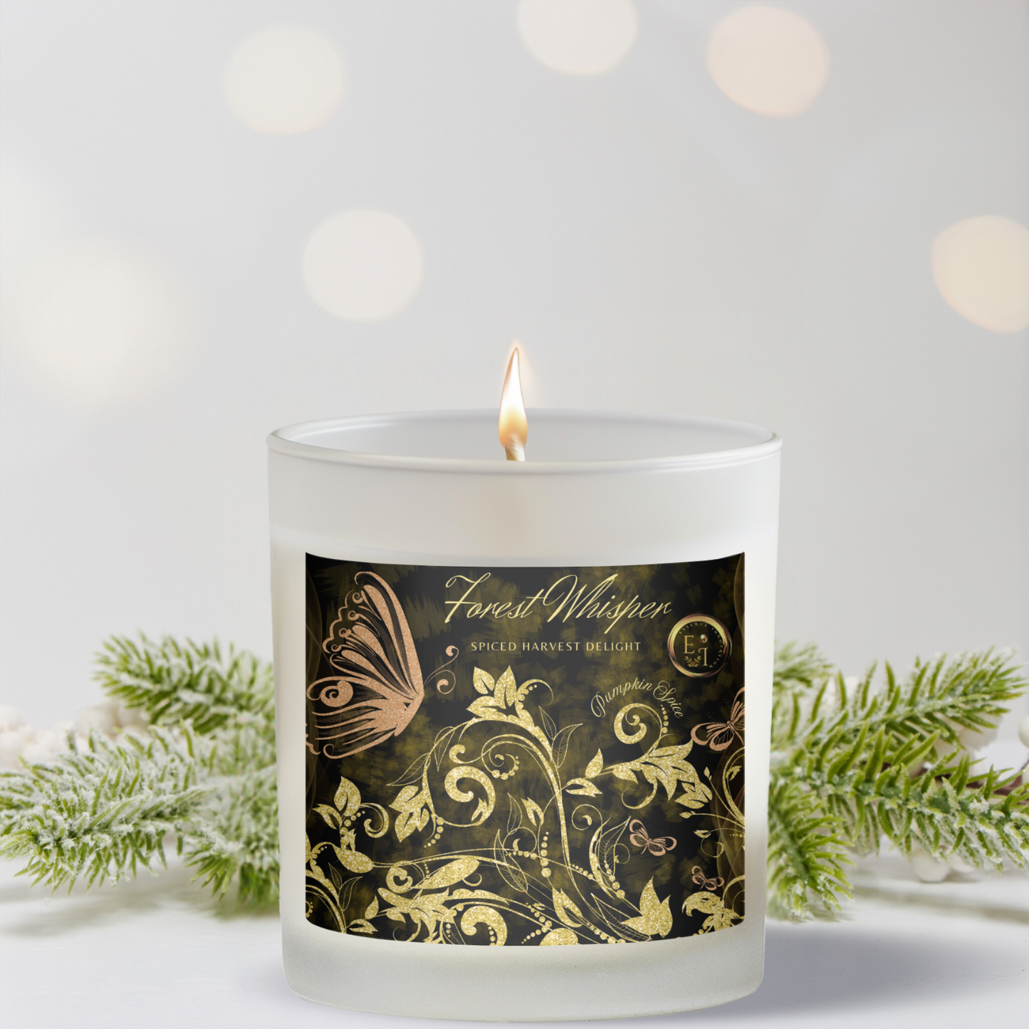 Spiced Harvest Delight | Pumpkin Spice | Luxury Scented Candles 11oz