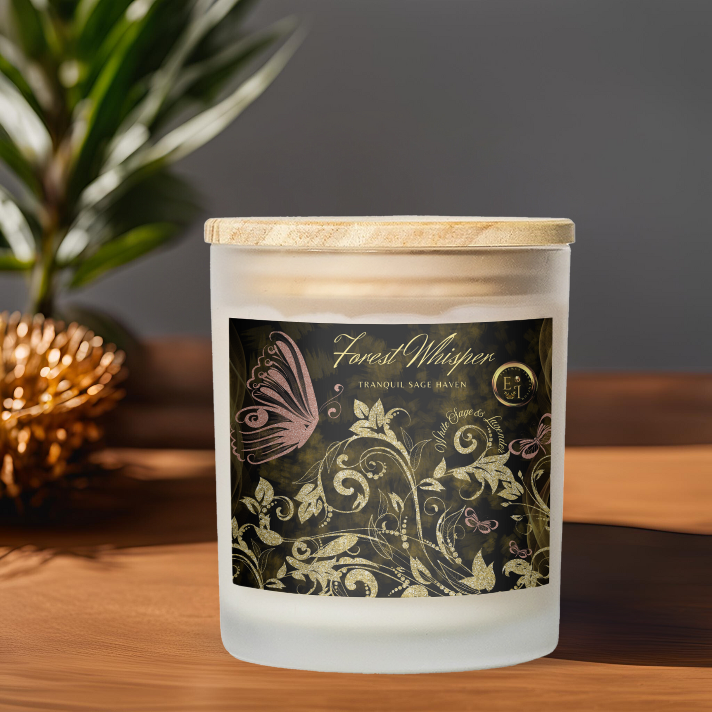 Tranquil Sage Haven | White Sage + Lavender | Luxury Candles 11oz