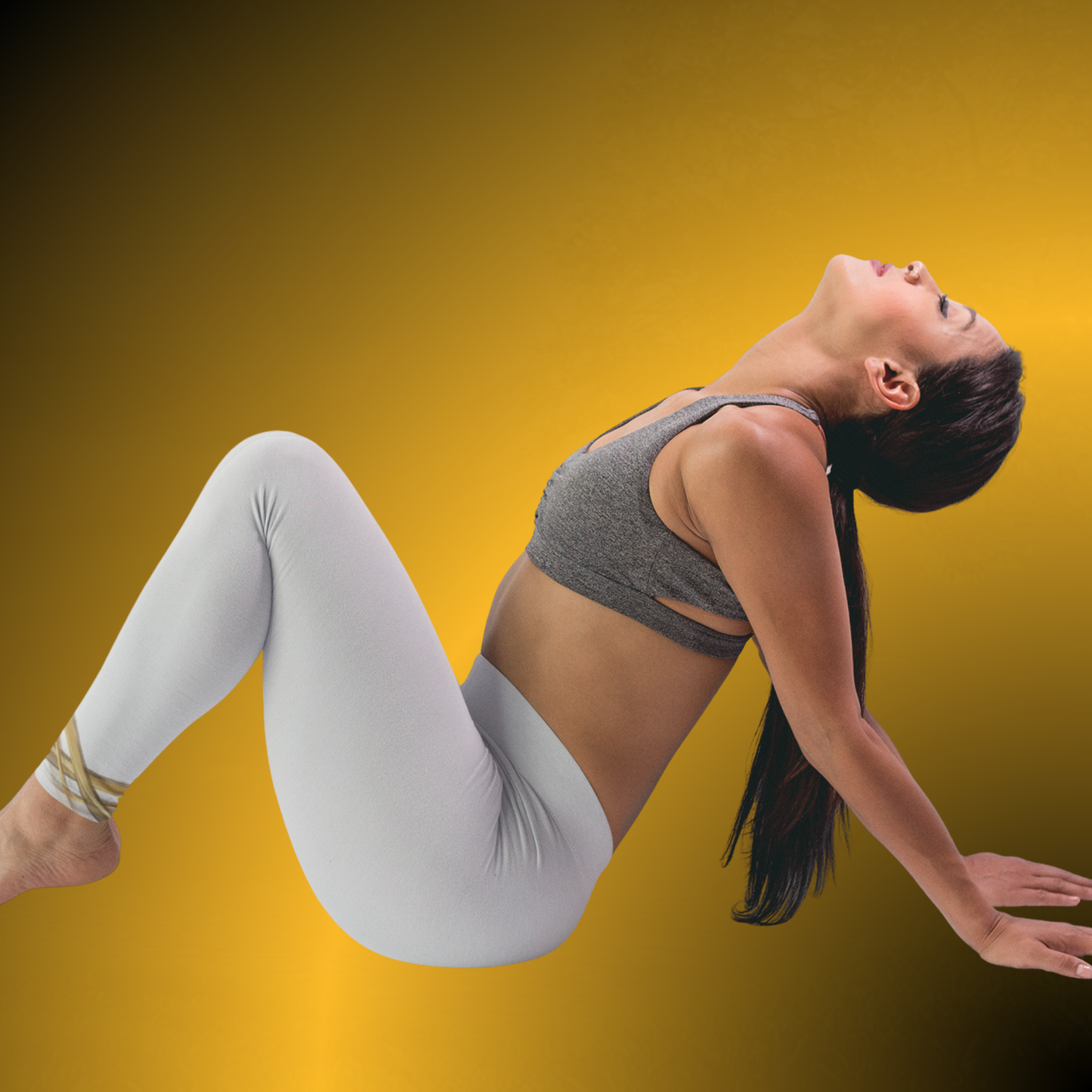 White Casual Leggings for Women | Silky Stretch Mid Rise Leggings | Seek More Premium VI