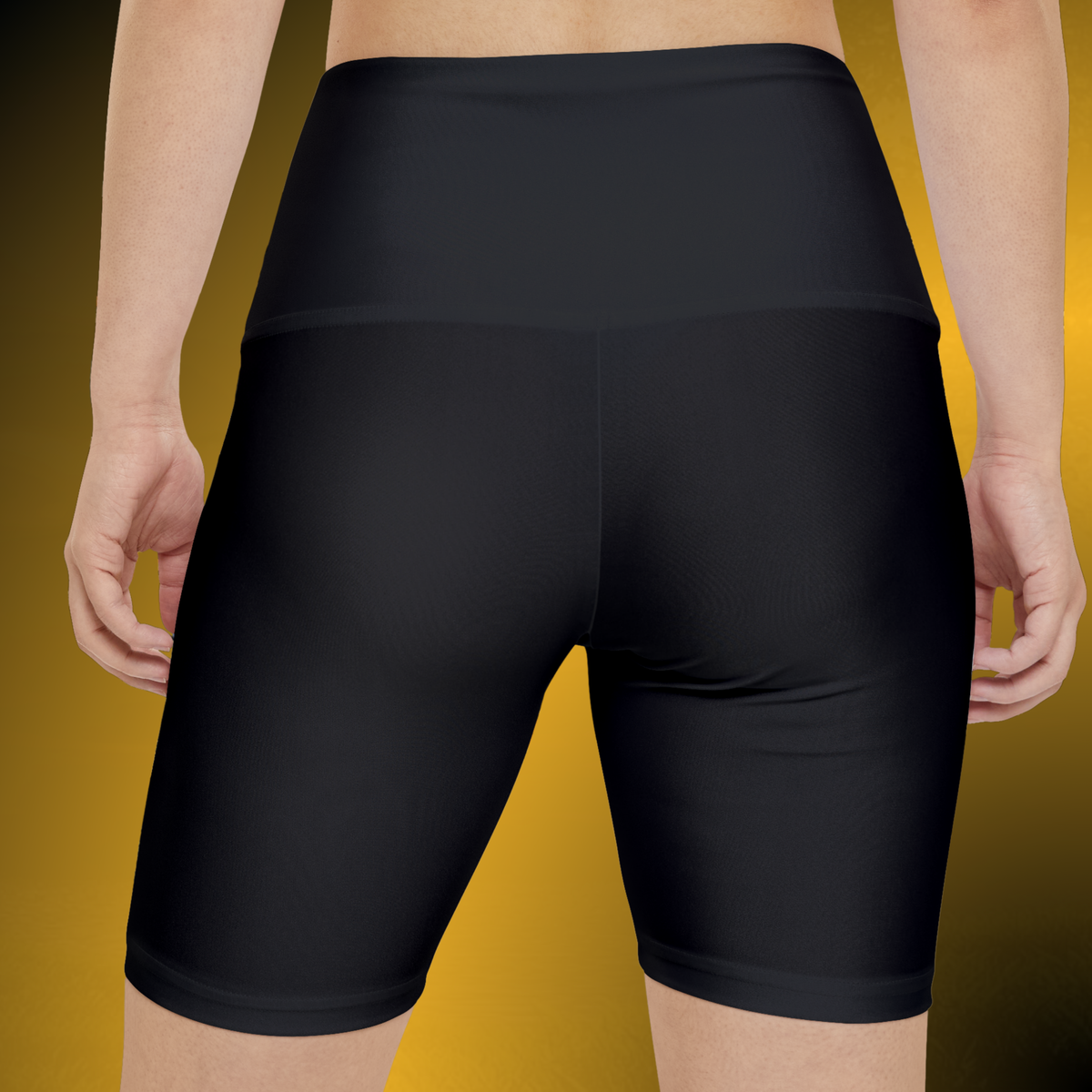 Strength In Motion VII Black Compression Workout Shorts
