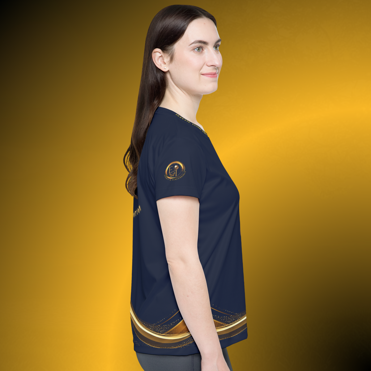 Seek More Luxe~J VIII Navy Women’s Sports Jersey