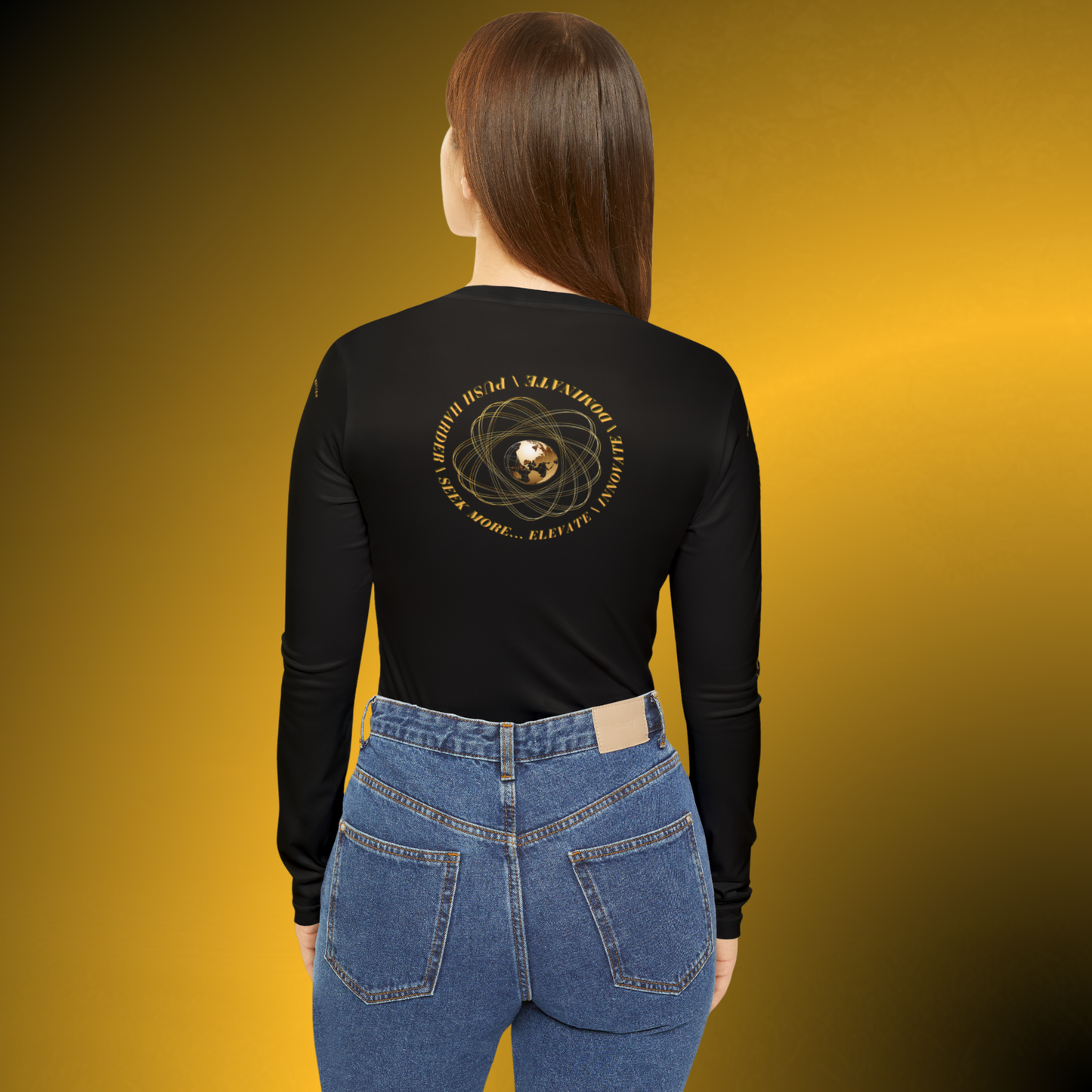 Momentum Performance V-Neck Black VII
