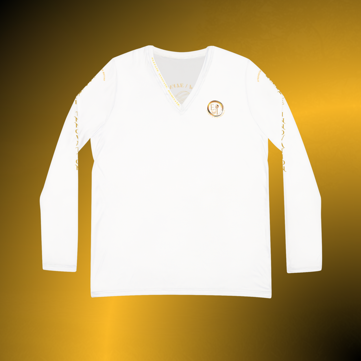 Momentum Performance V-Neck White VI