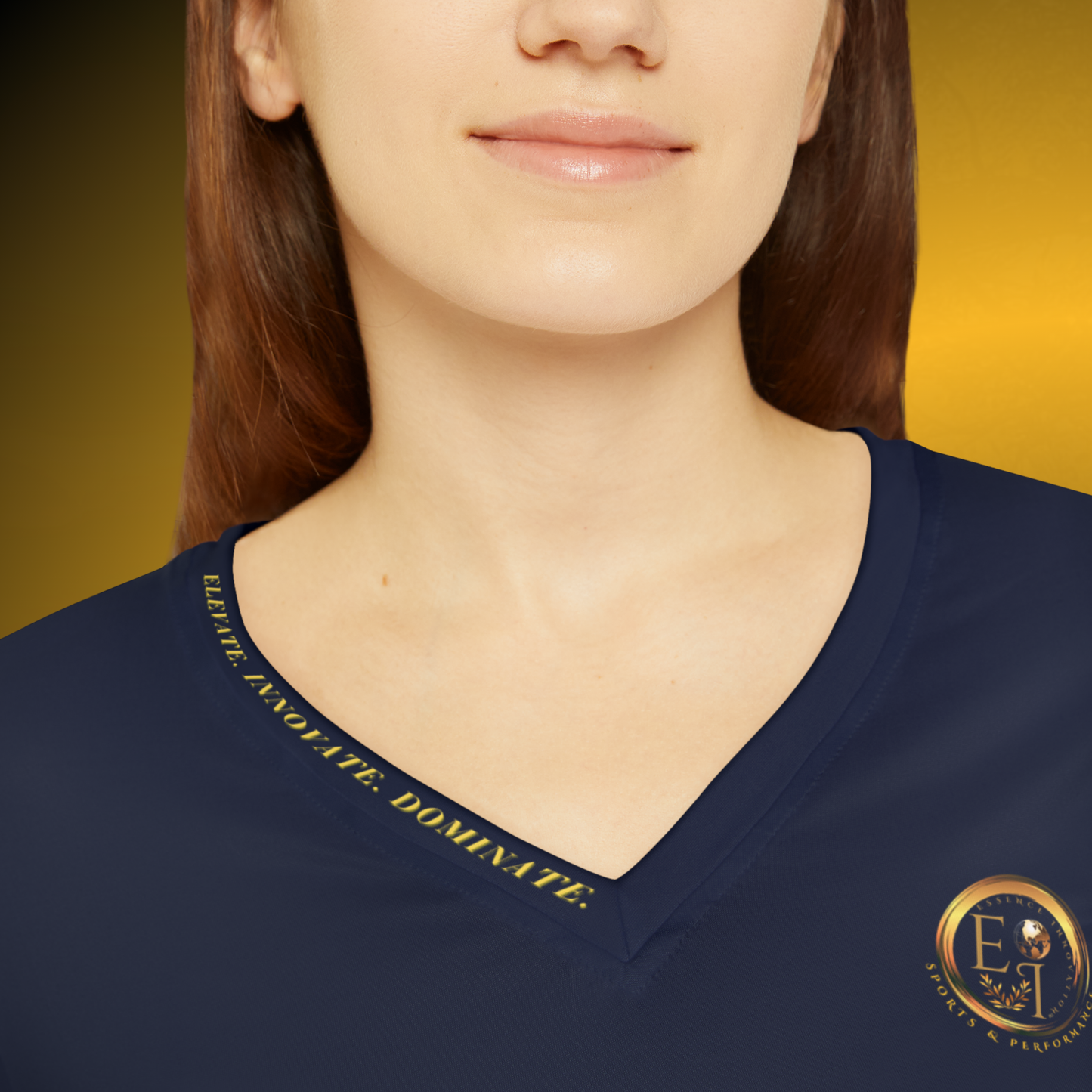 Momentum Performance V-Neck Navy VIII