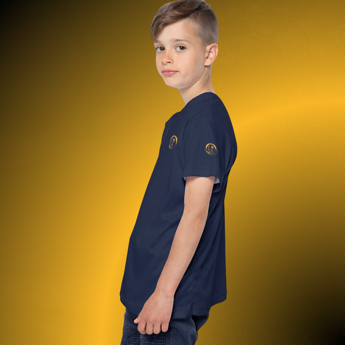 Elite Boys Jersey VIII – Navy Youth Performance Shirt