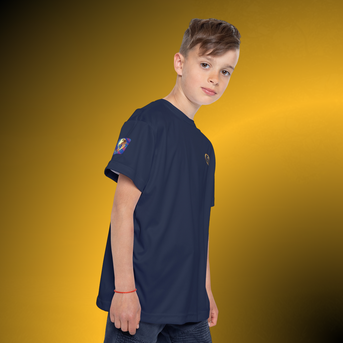 Elite Boys Jersey VIII – Navy Youth Performance Shirt