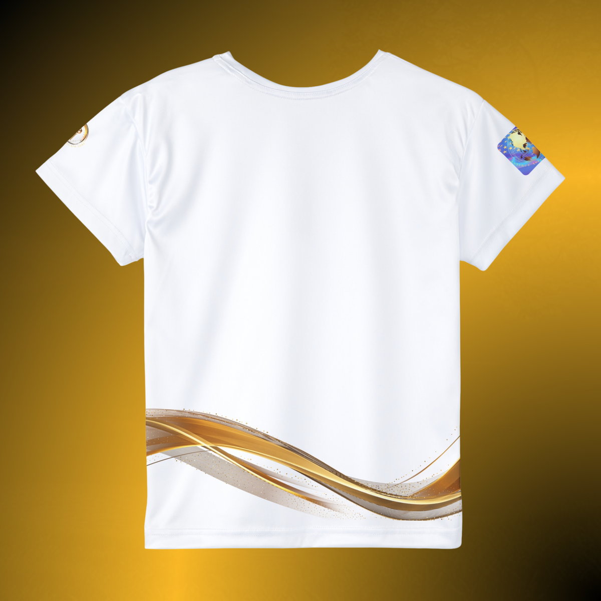 Elite Girls Jersey VI – White Youth Performance Tee