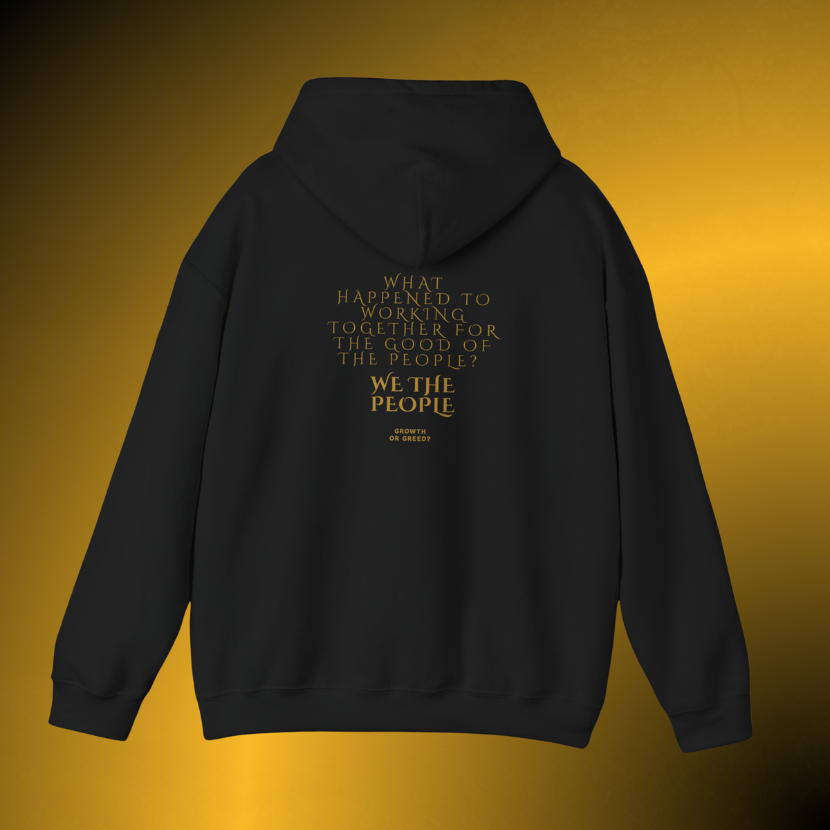 Quiet Resolve Hoodie – Reflective Graphic Pullover