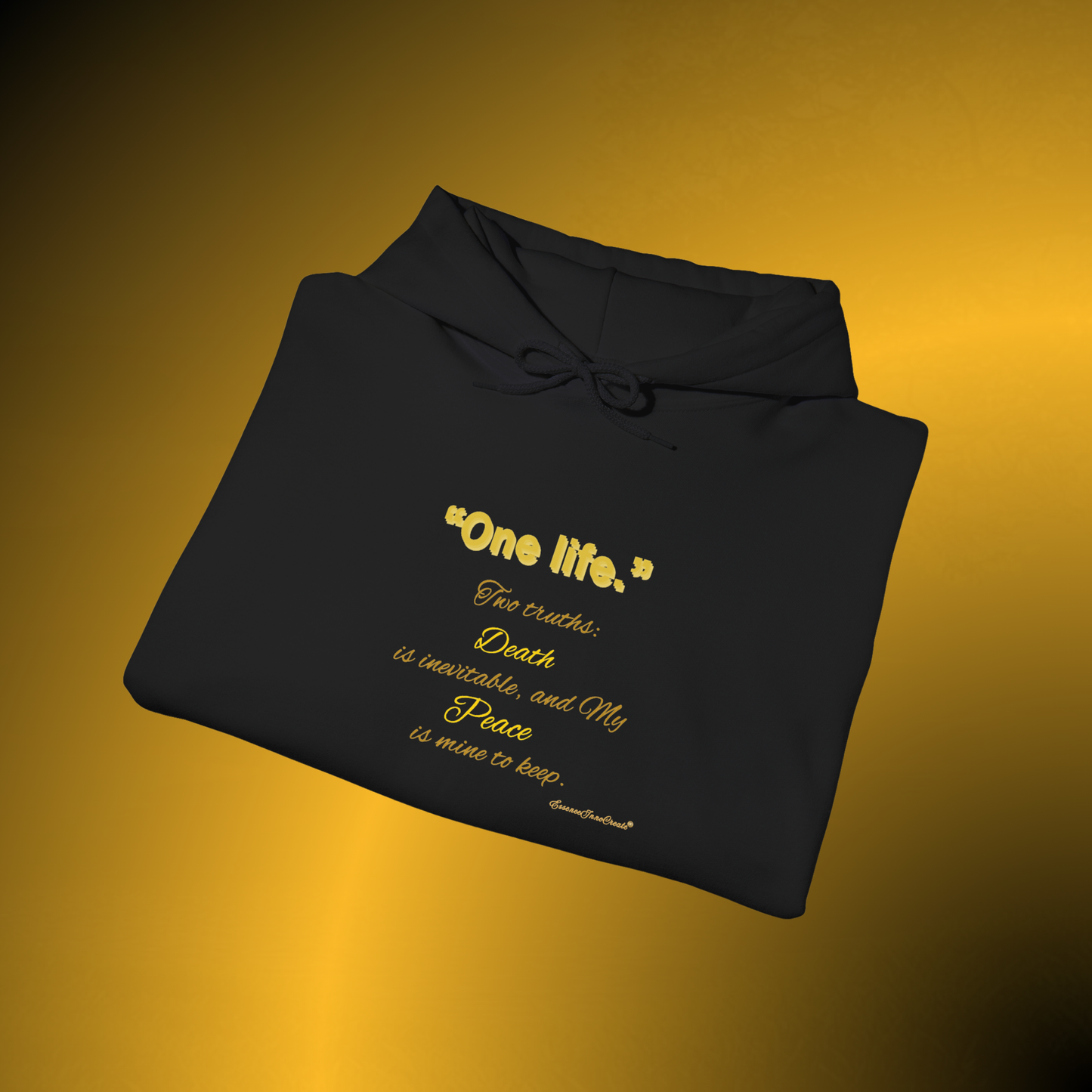 EssenceInnoCreate One Life Two Truths Hoodie | Pullover Sweatshirt
