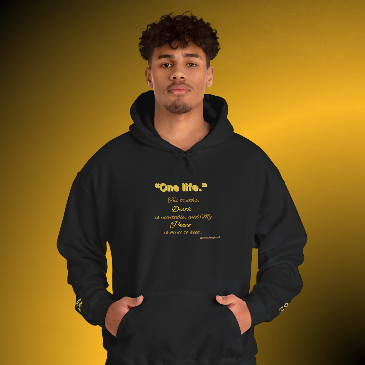 EssenceInnoCreate One Life Two Truths Hoodie | Pullover Sweatshirt