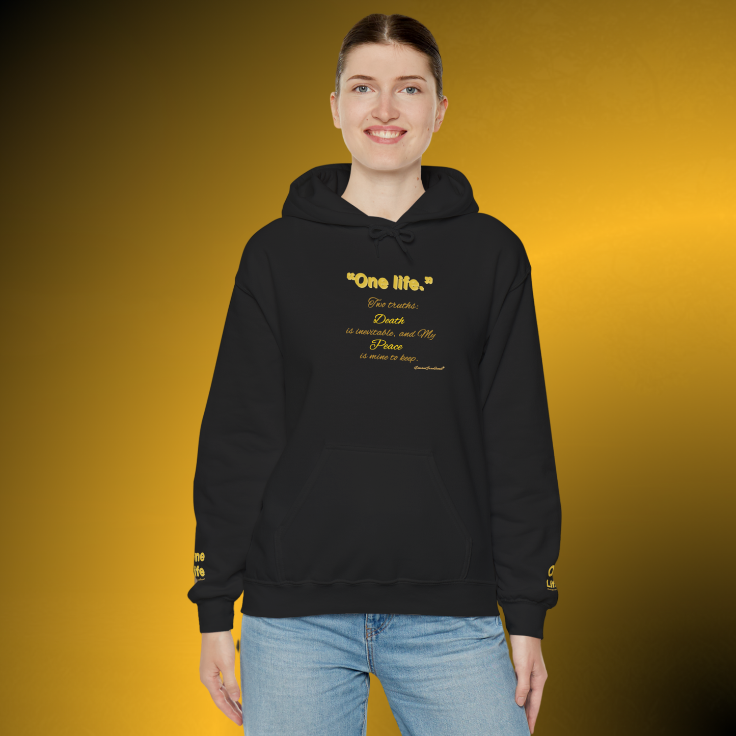 EssenceInnoCreate One Life Two Truths Hoodie | Pullover Sweatshirt