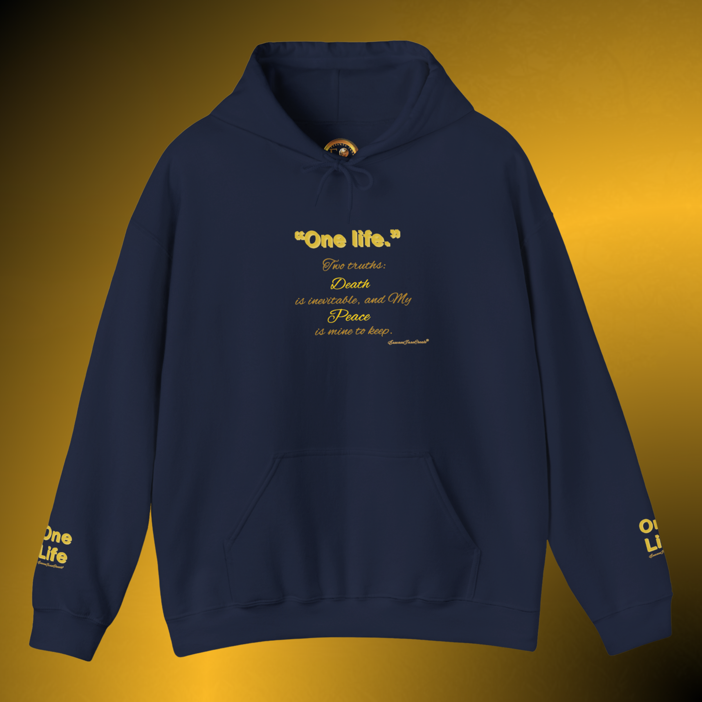 EssenceInnoCreate One Life Two Truths Hoodie | Pullover Sweatshirt