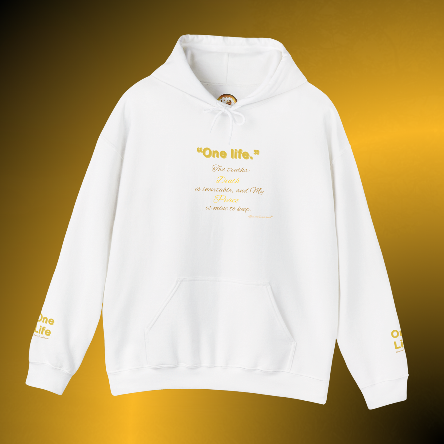 EssenceInnoCreate One Life Two Truths Hoodie | Pullover Sweatshirt